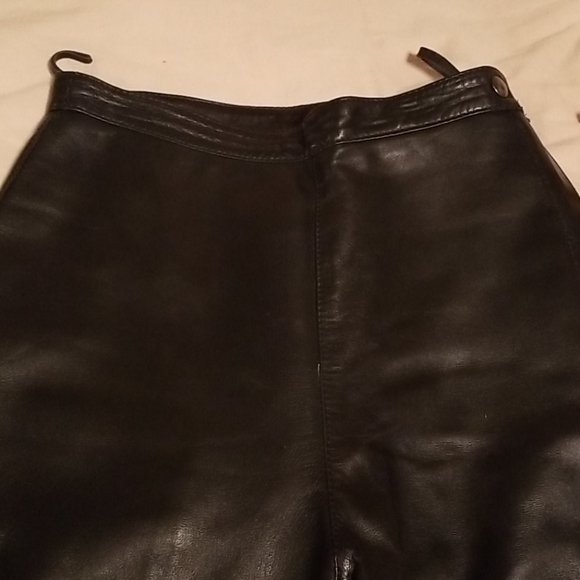 GOING OUT OF BUSINESS Rare Gerard Babin Runway Leather Pants - Picture 1 of 13